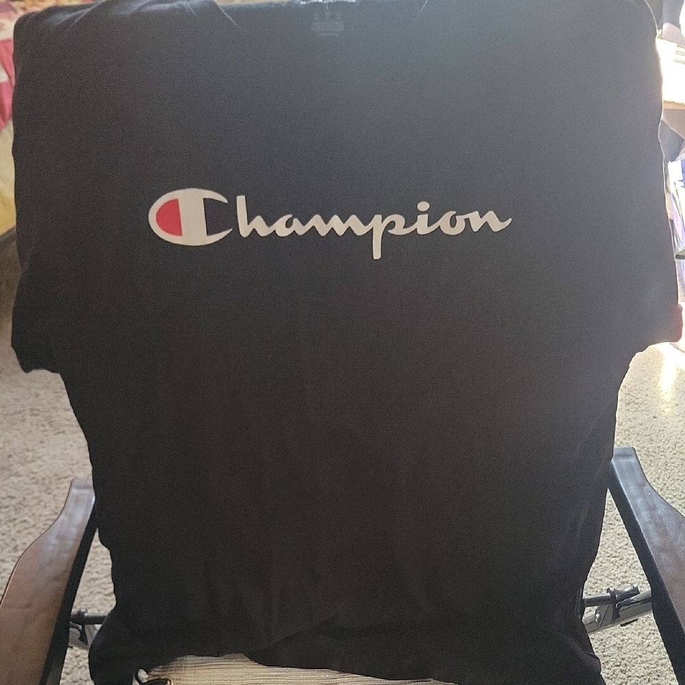 Champion Black Tee